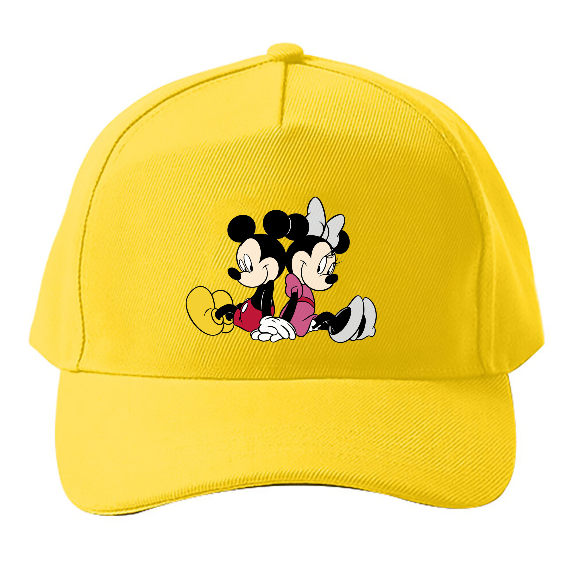 （画像用） ミッキーマウス Mickey Mouse ベースボールキャップ 綿100％ 男女兼用 帽子 スポーツ